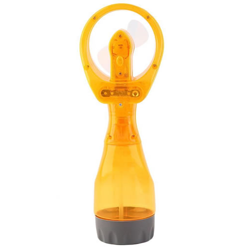 Ventilador Portátil Borrifador Umidificador Spray Amarelo CBRN05161