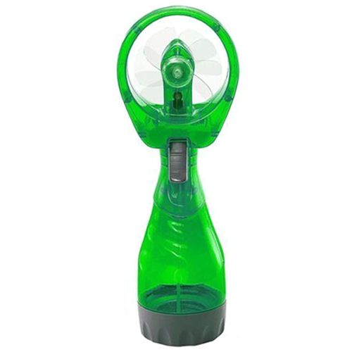 Ventilador Portátil Borrifador Umidificador Spray Verde CBRN05130